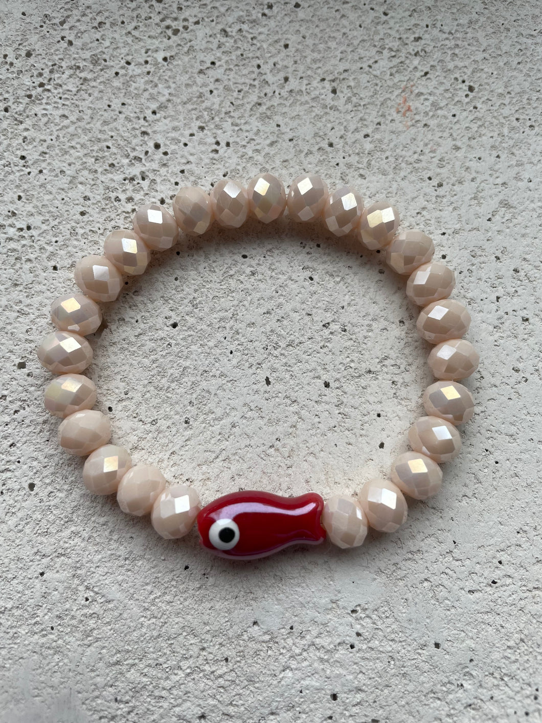 Adan | Perlenarmband mit Fisch